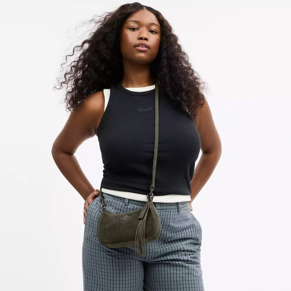 Coach Olive Green Crossbody Bag - Picture 14 of 14